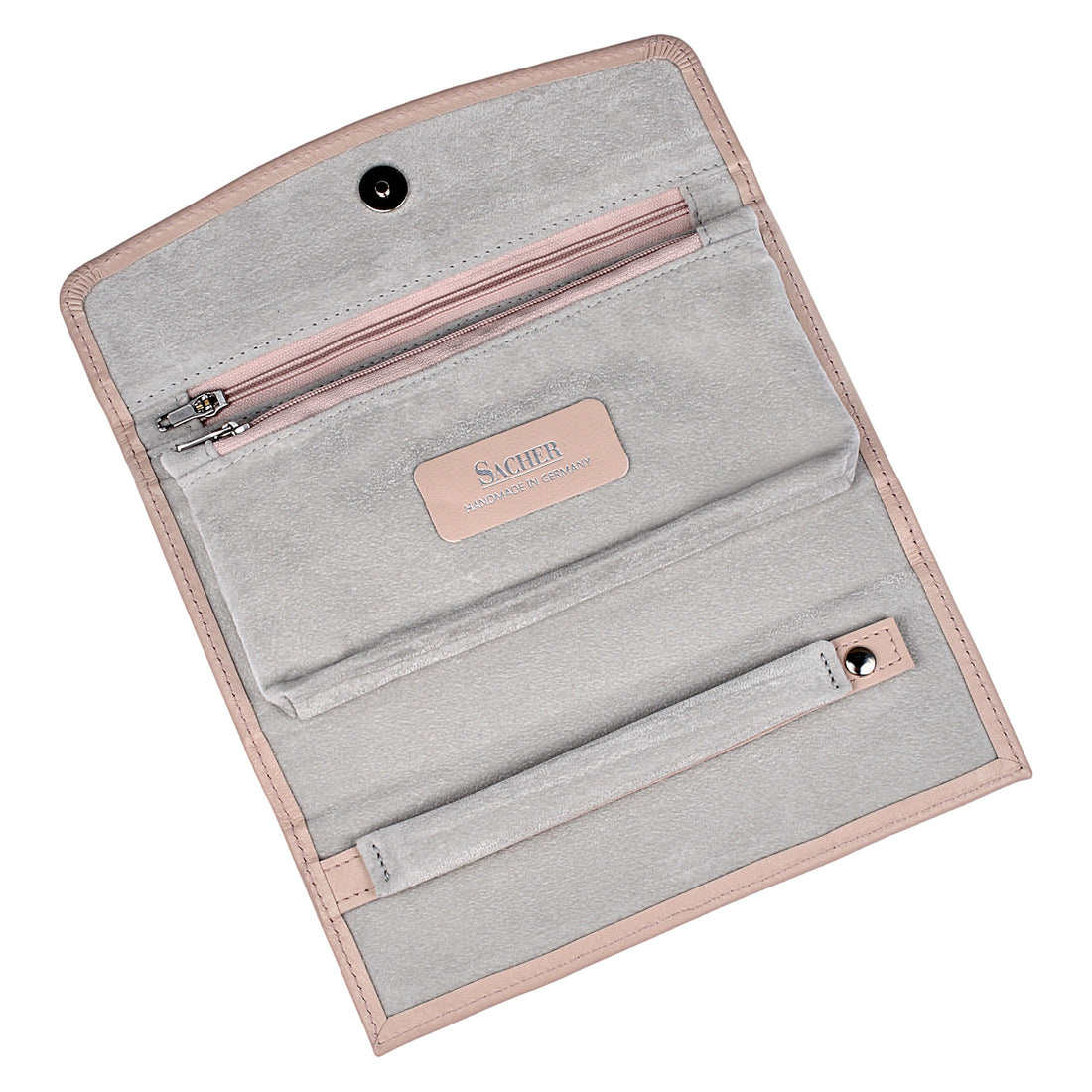 Smyckesrulle pastello / rosé (läder)