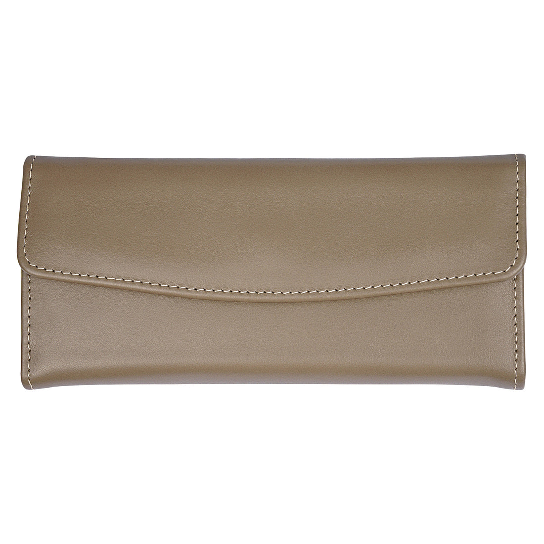 Jewellery roll nature / taupe (leather)