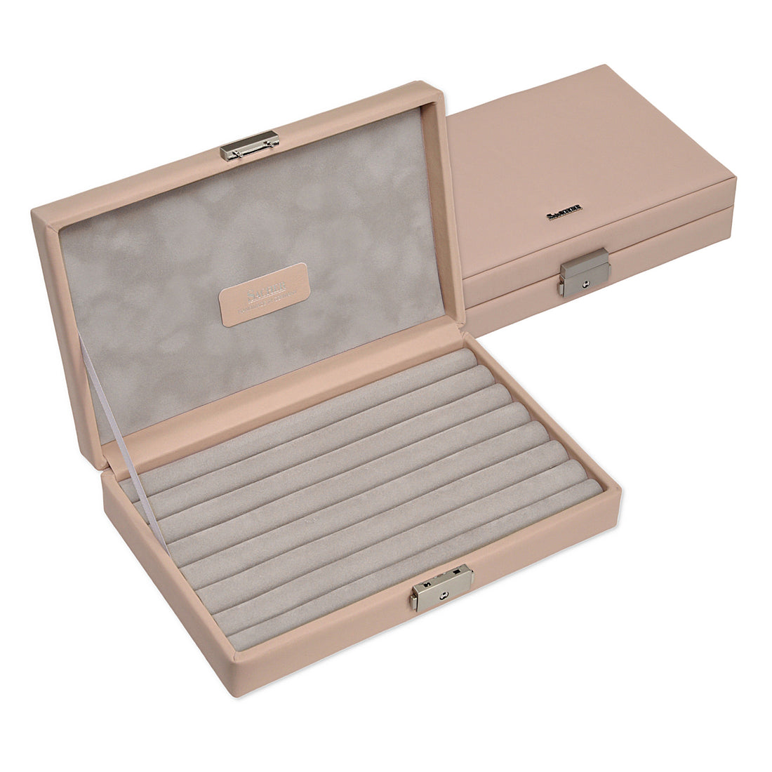 Ring case pastello / rosé (leather)