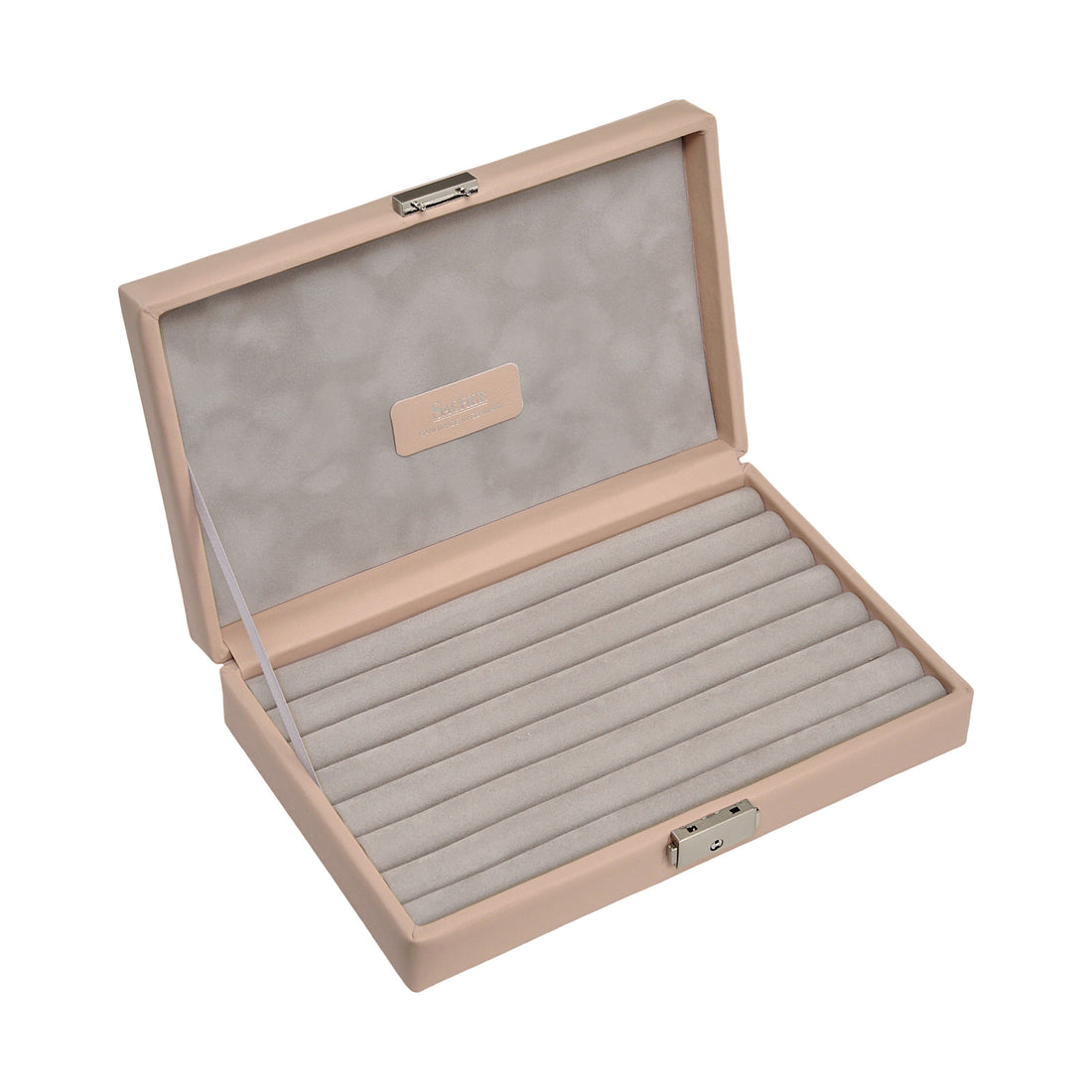 Ring case pastello / rosé (leather)