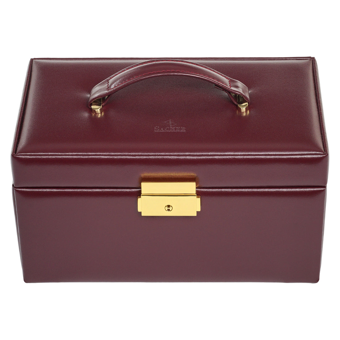 Smyckeskrin Elly acuro / bordeaux (läder)