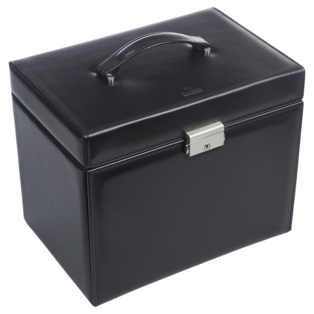 Jewellery box Nina new classic / black (leather)