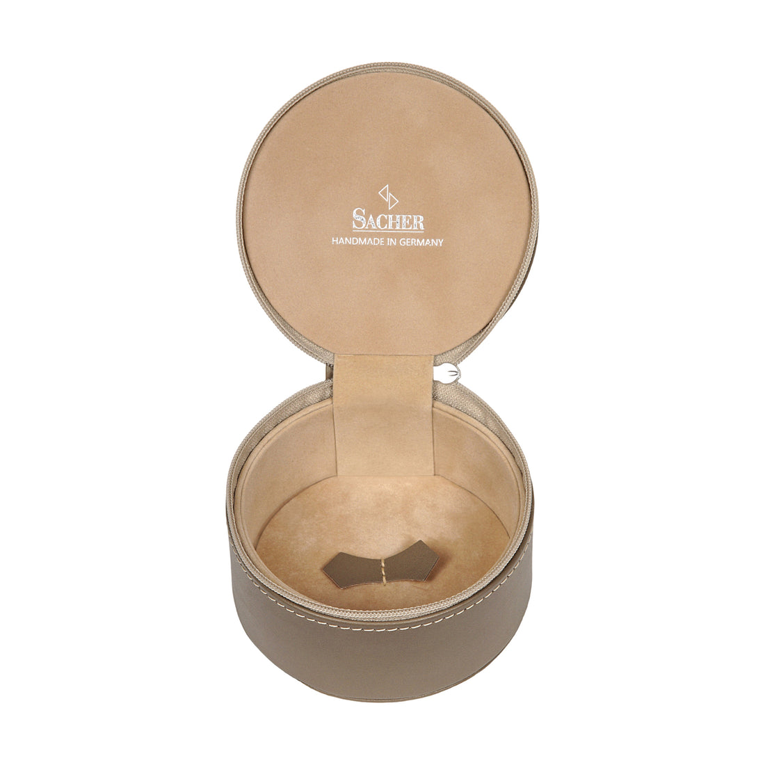 Jewellery box Betsy nature / taupe (leather)