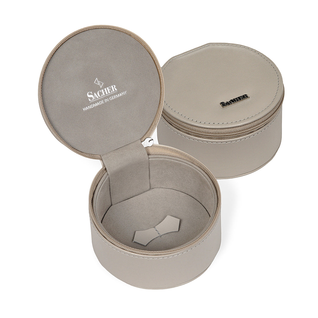 Jewellery box Betsy elegance / sand (full cowhide)
