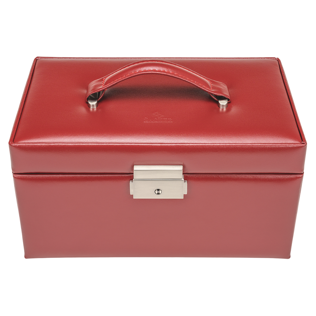 Jewelry box Emma amadora / red (leather)