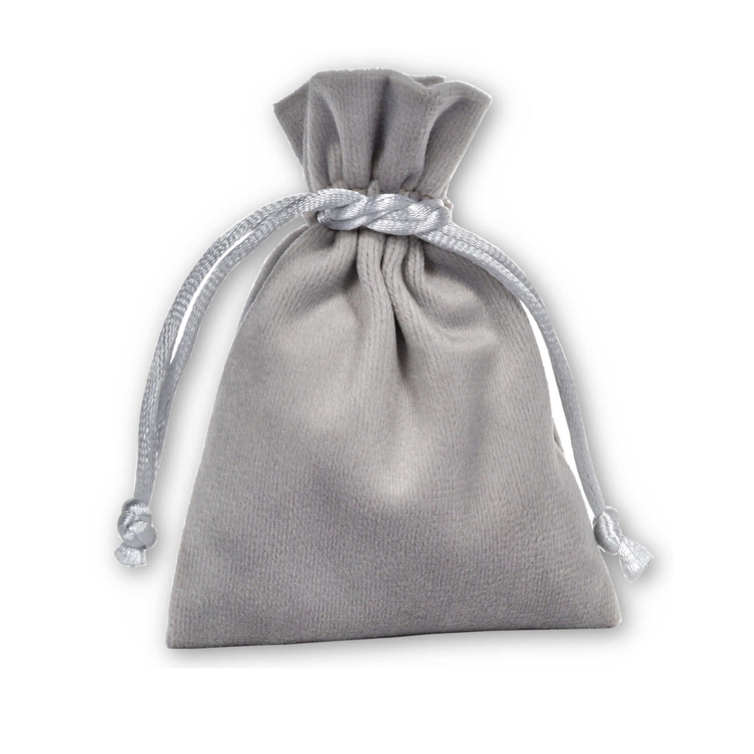 Jewellery pouches, 10 pieces accessoirs / grey