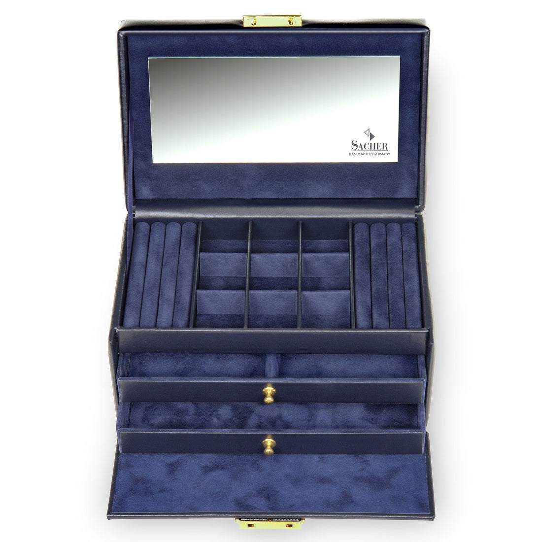 Smyckeskrin Elly acuro / navy (läder)