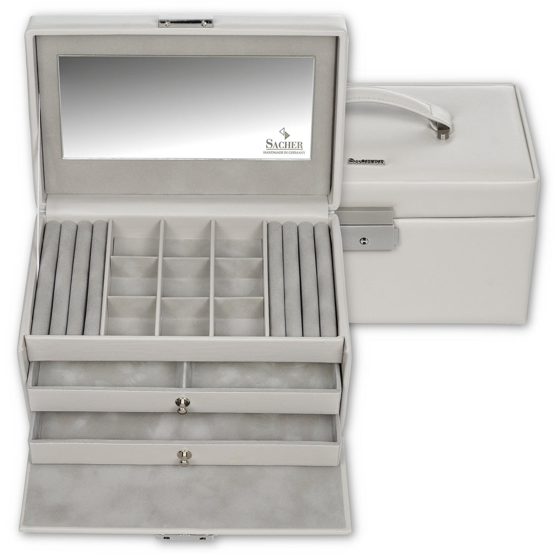 Smyckeskrin Elly elegans / sand (full koskinn)