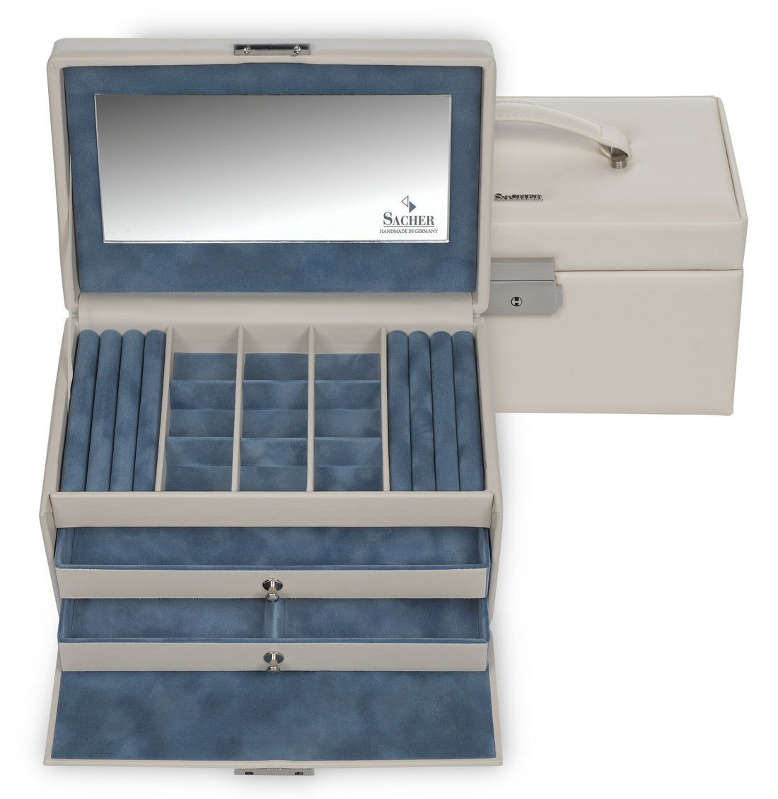 Smyckeskrin Elly elegance / elfenben (full koskinn)