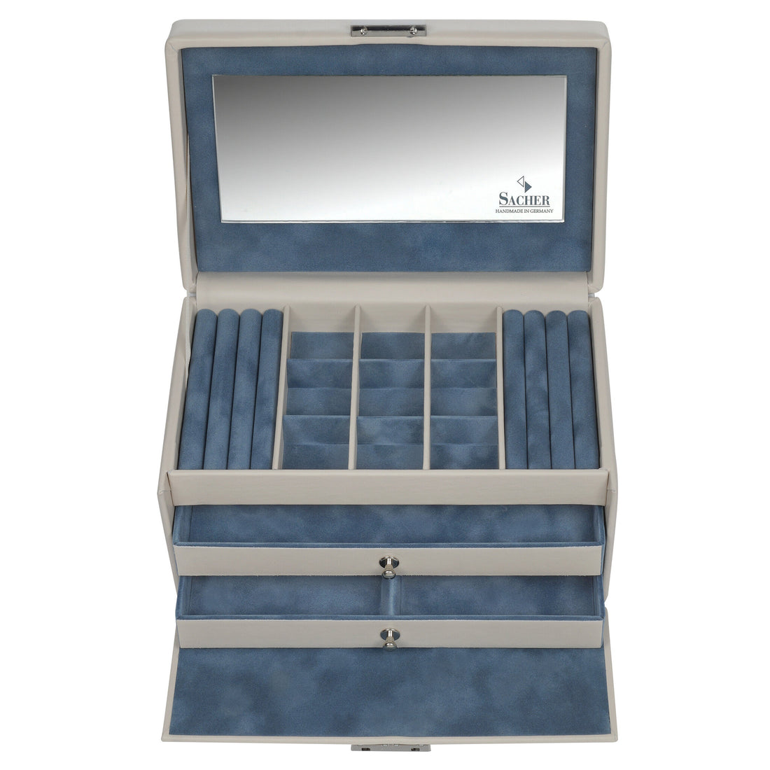 Smyckeskrin Elly elegance / elfenben (full koskinn)