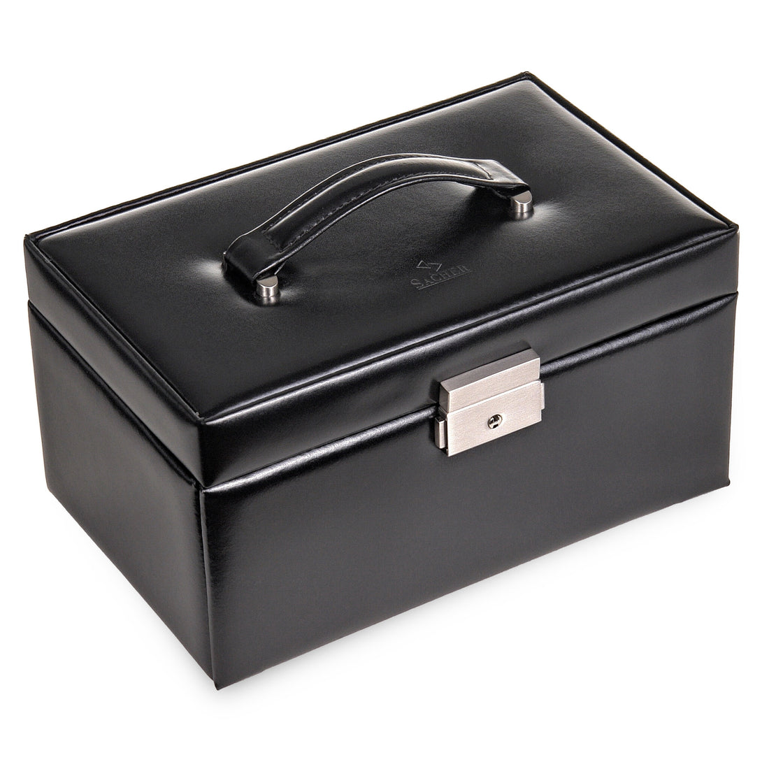 Jewellery box Eva new classic / black (leather)
