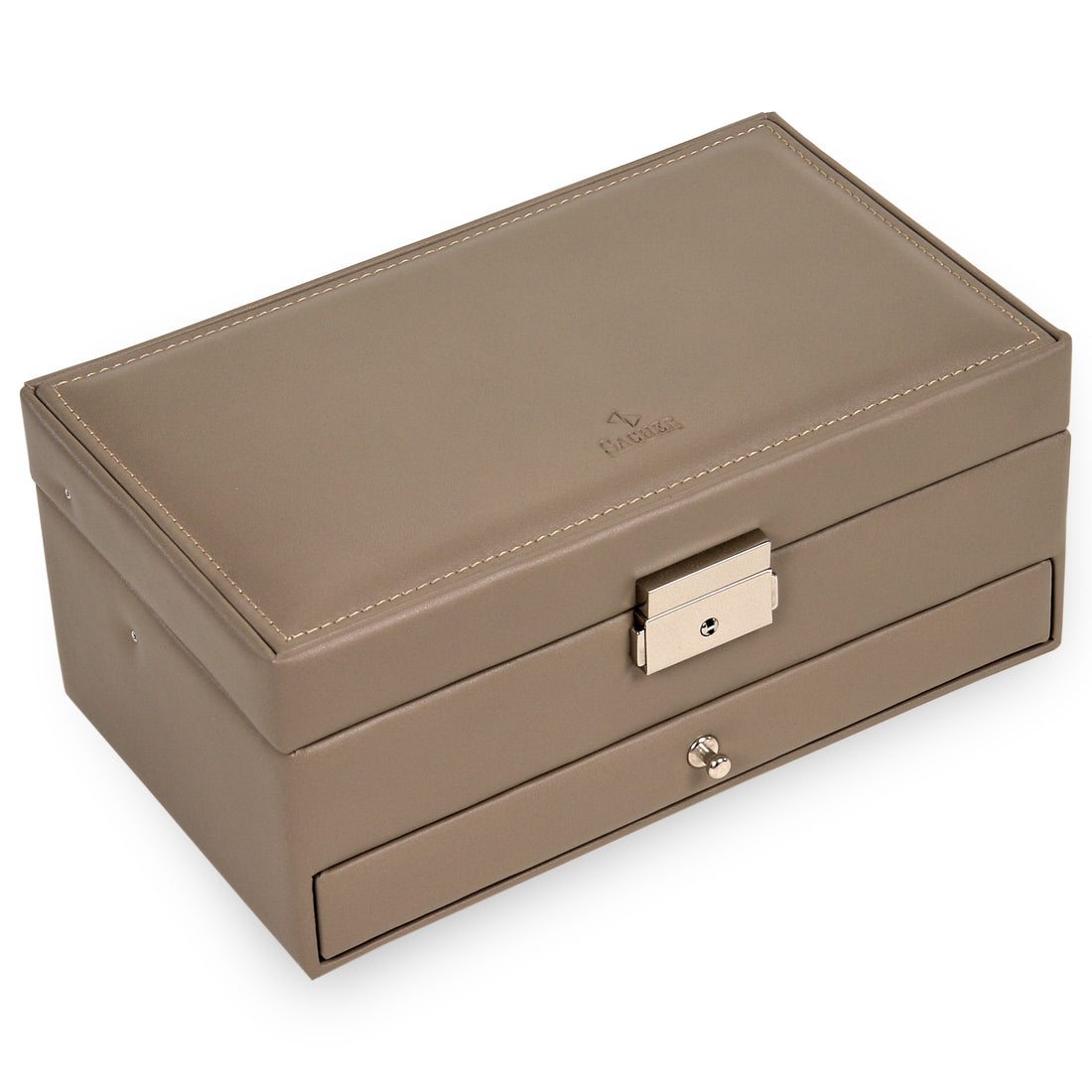 Smyckeskrin Helen natur / taupe (läder)