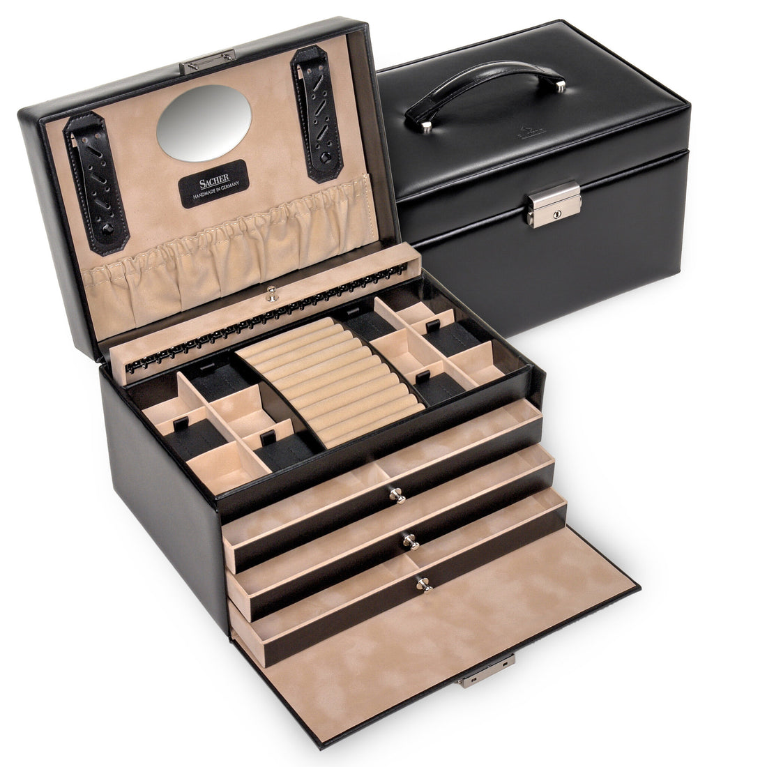 Jewellery box Jasmin new classic / black