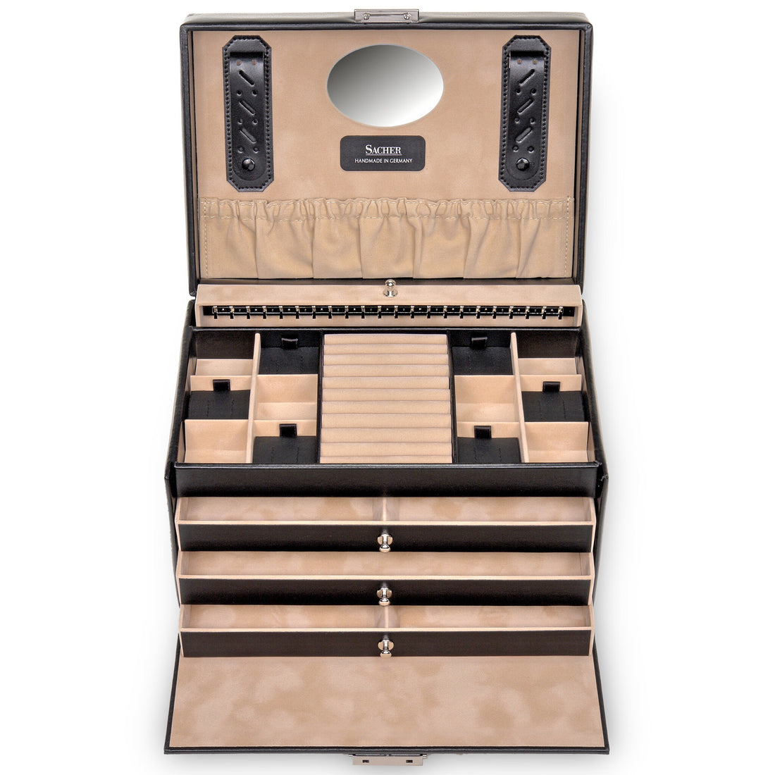 Jewellery box Jasmin new classic / black