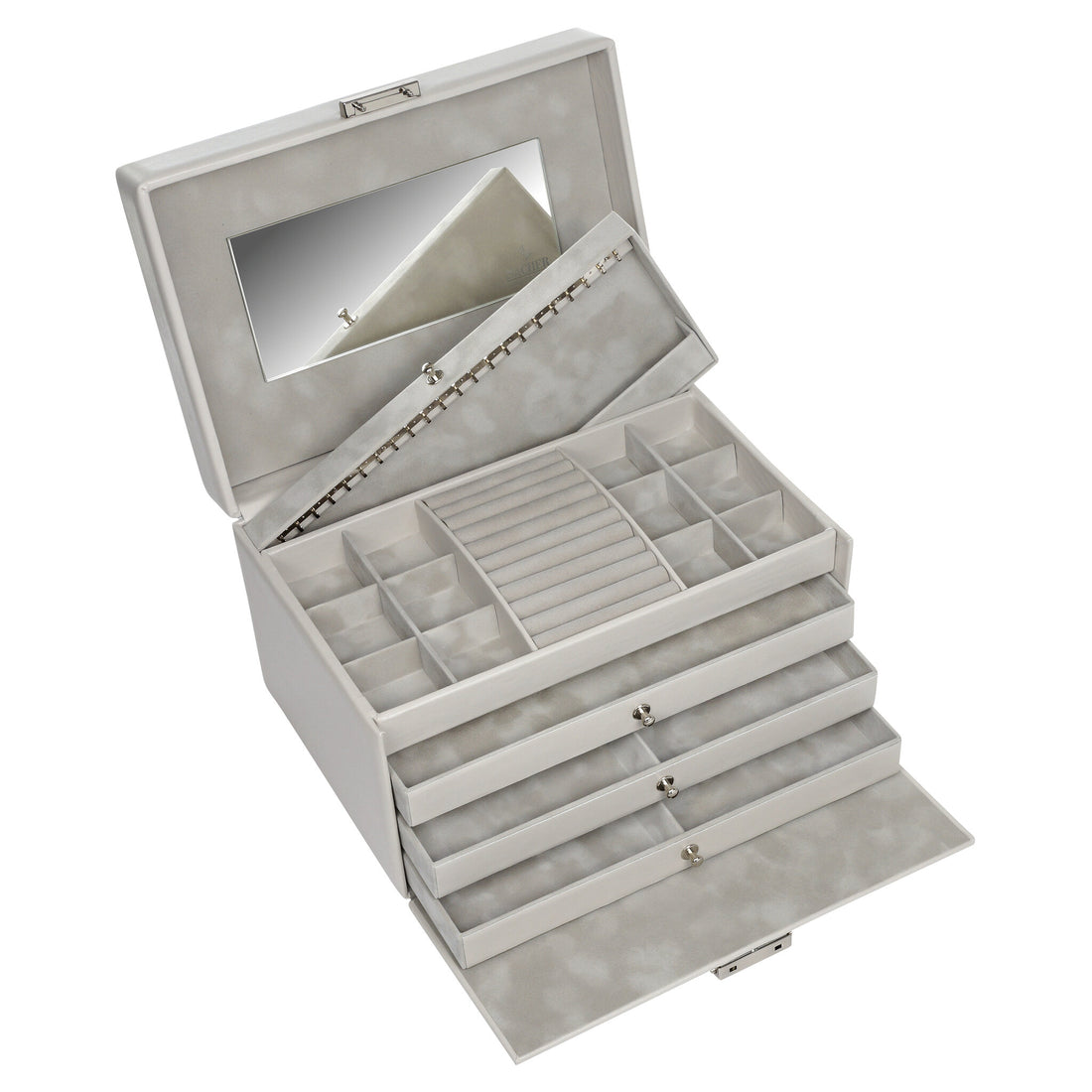 Jasmin elegance smyckeskrin / sand (full koskinn)