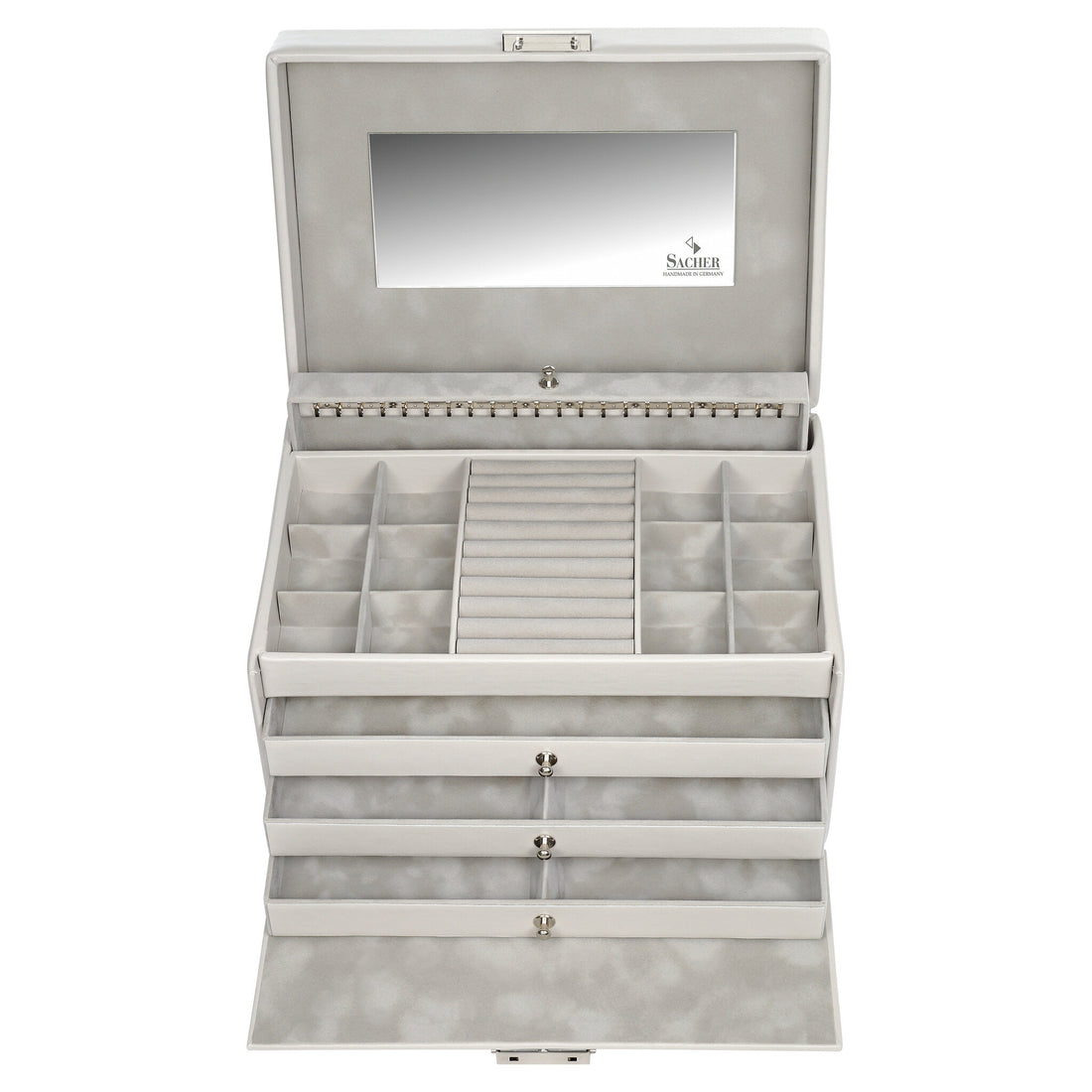 Jasmin elegance smyckeskrin / sand (full koskinn)