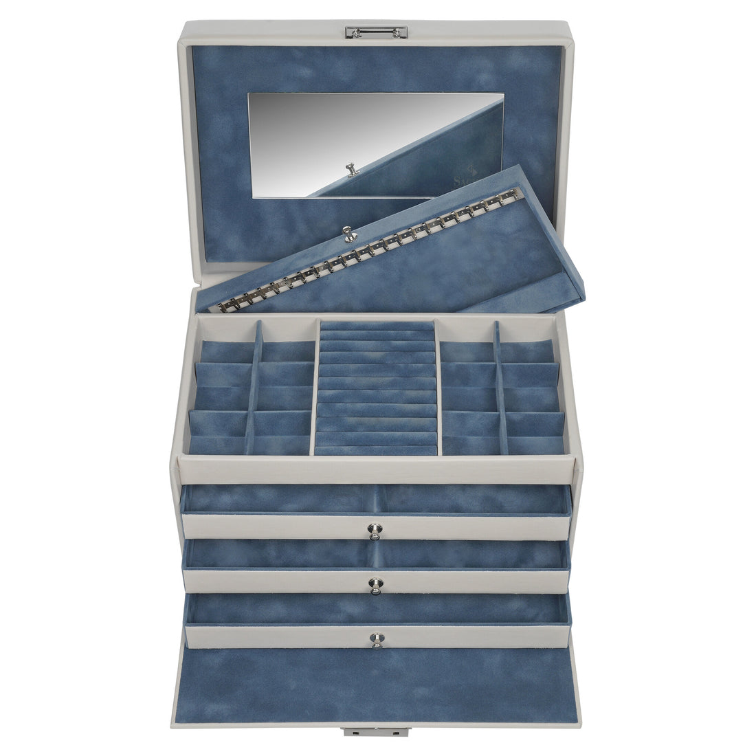 Smyckeskrin Jasmin elegance / elfenben (full koskinn)