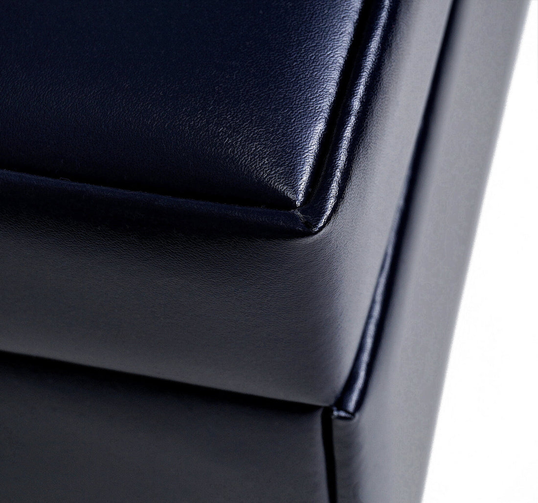 Smyckeskrin Lena acuro / navy (läder)