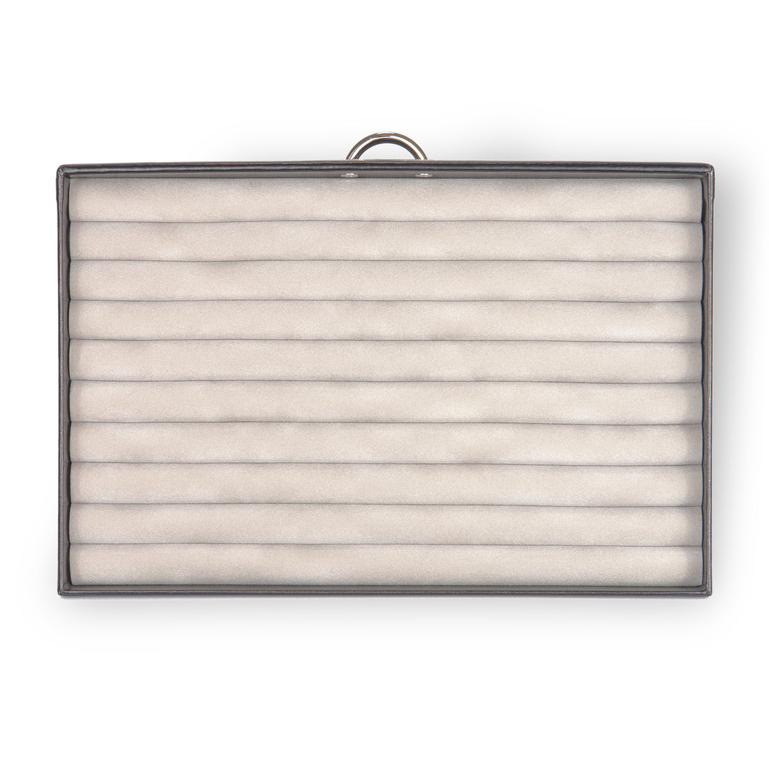 Jewellery case for rings Victoria vario / black (leather)