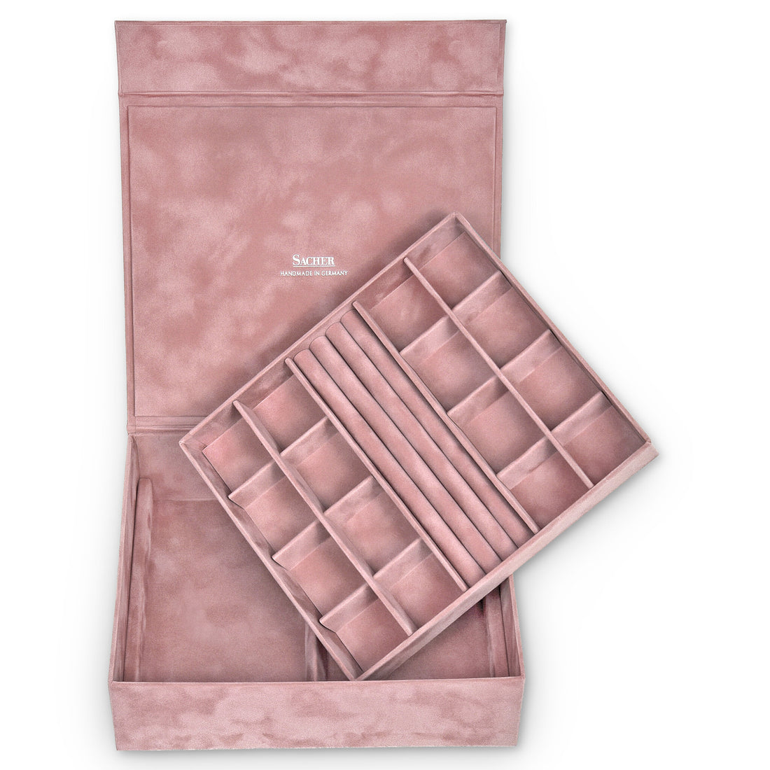 Nora crystalo / smyckeskrin i gammal rosé