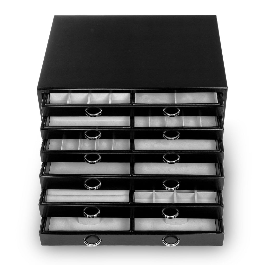 Jewellery chest Grand VARIO vario / black (leather)