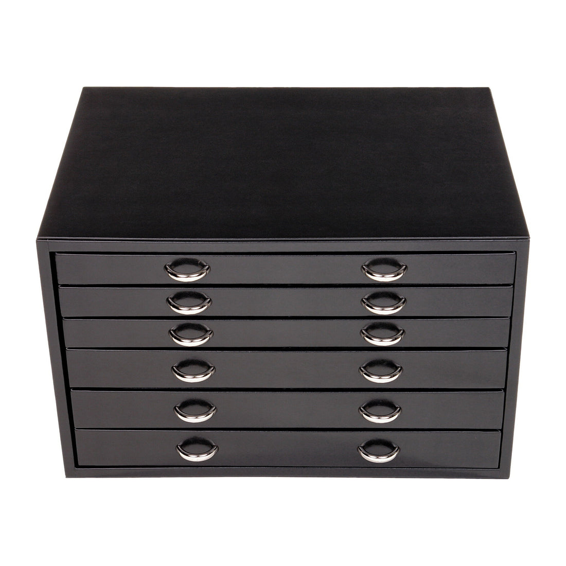 Jewellery chest Grand VARIO vario / black (leather)